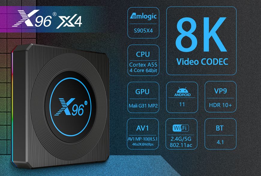 X96 X4 4/64GB