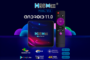 Новая модель Android TV приставки H96 MAX V11